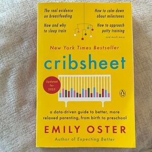 Cribsheet by Emily Oster - Yellow Cover